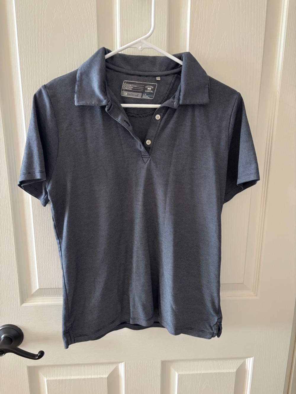 Cutter & Buck Men's Navy Heather Polo